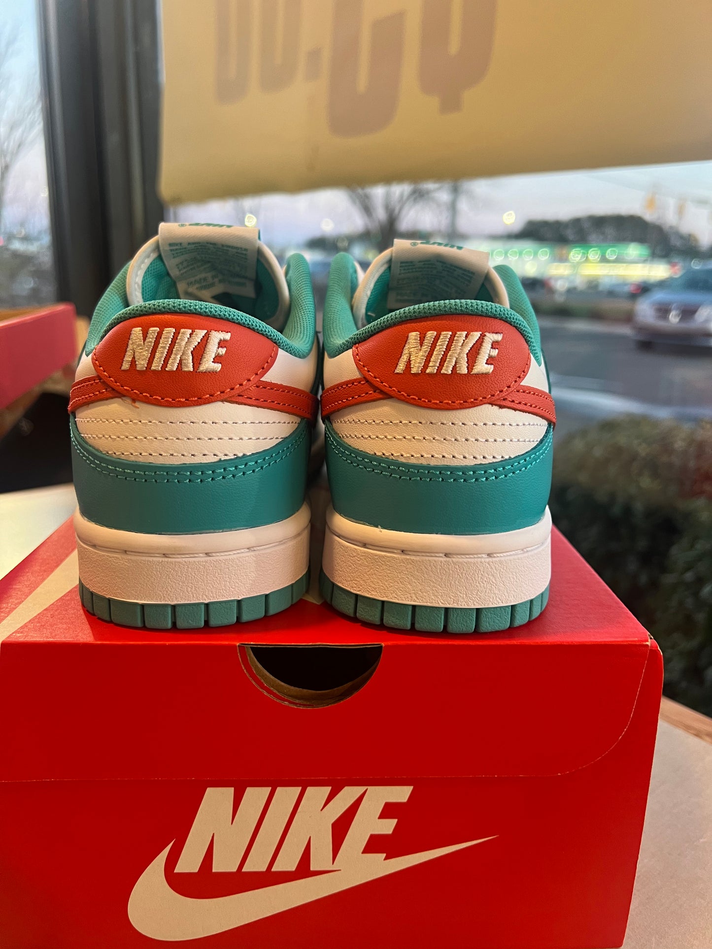 Nike dunk Low Miami dolphin dunks