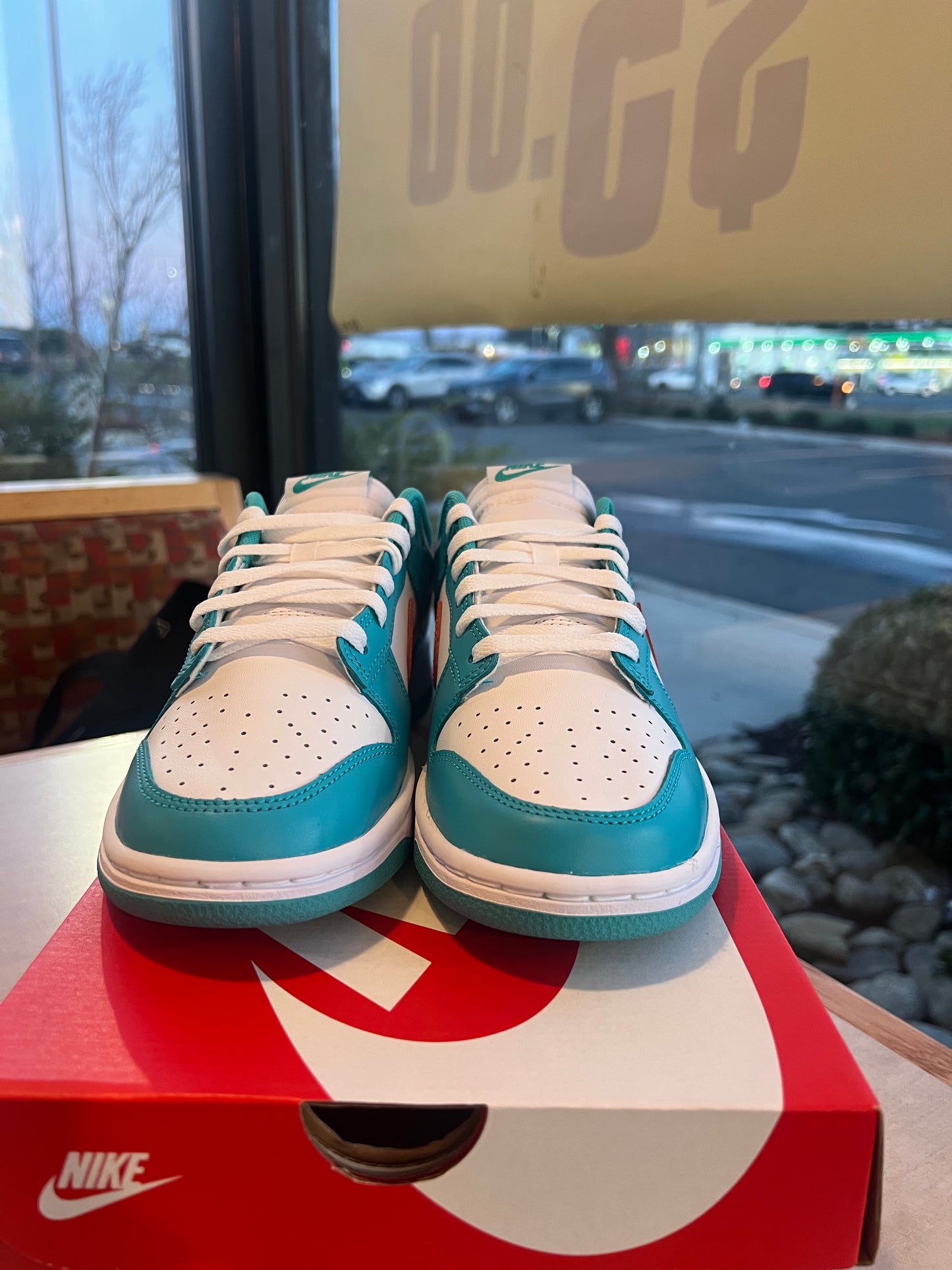 Nike dunk Low Miami dolphin dunks