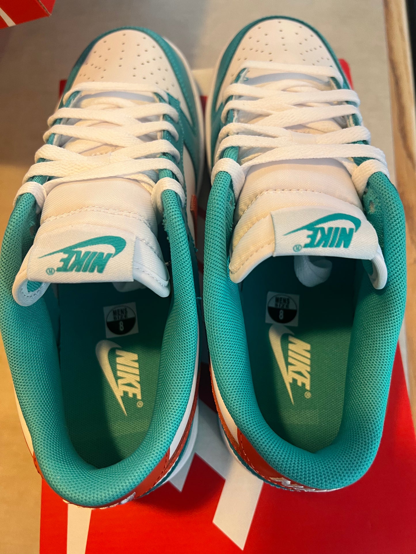 Nike dunk Low Miami dolphin dunks