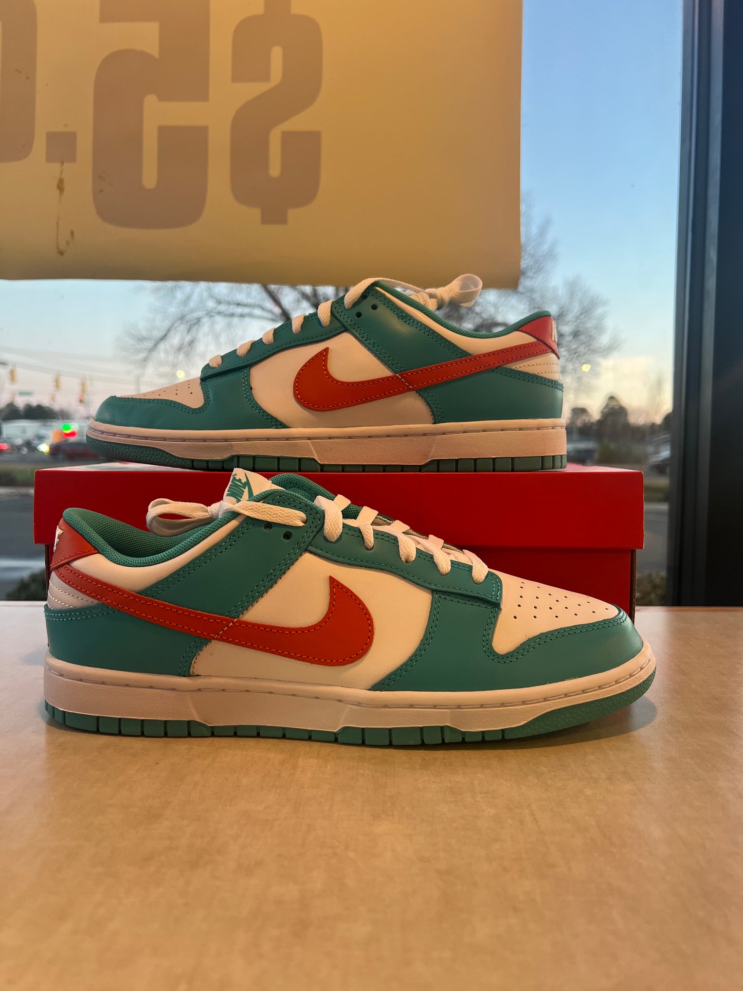 Nike dunk Low Miami dolphin dunks